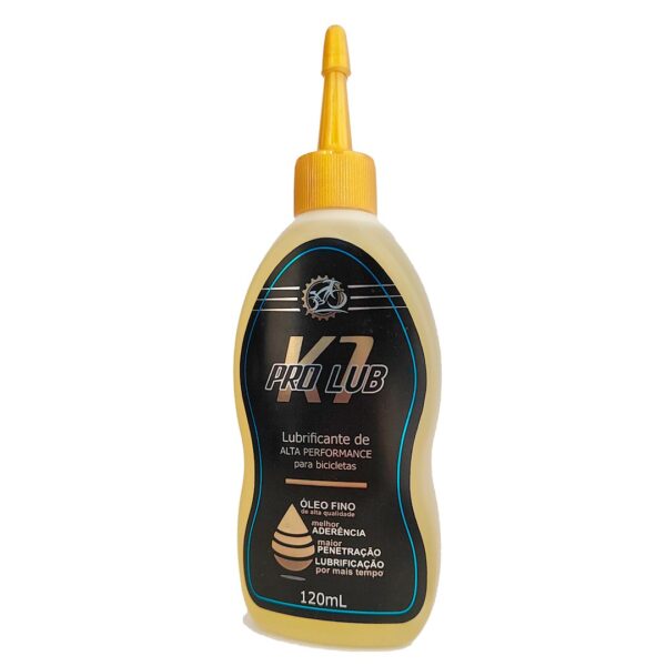 K7 Pro Lub 120ml - Lubrificante Mineral Viscosidade 10 - Alta Performance